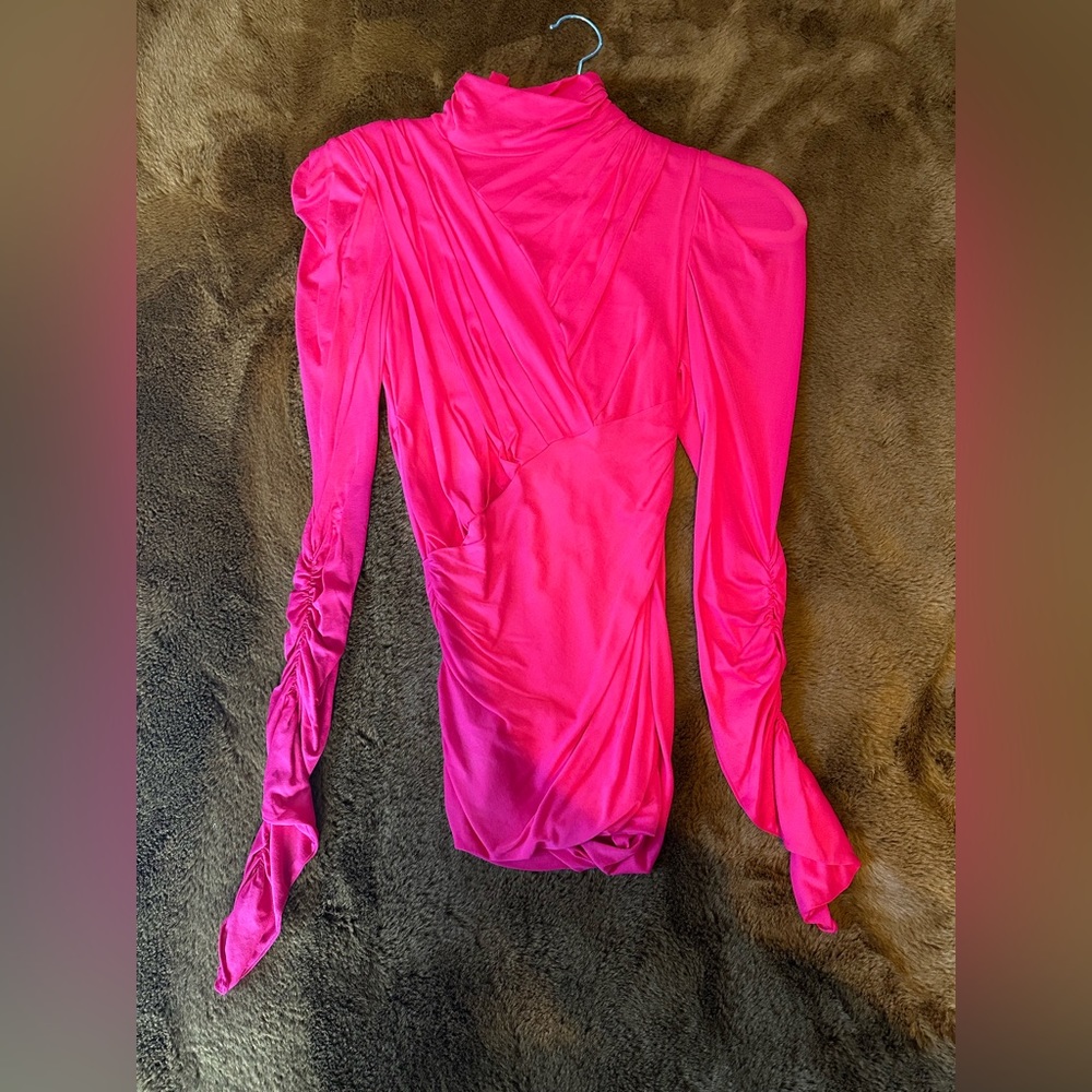 Isabel Marant Pink Ruched Top